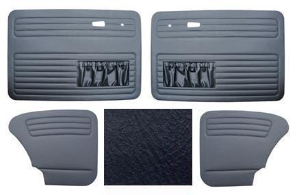 Interiortrim panel set black 8.55-7.64
